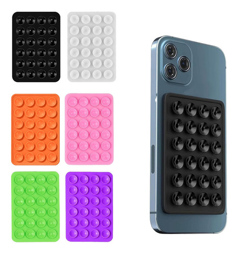 A 6 Piezas De Ventosas For Celular, Cellular Octopus,