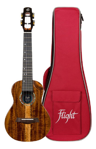 Flight, Ukelele De 4 Cuerdas (spirit Concert Eq) Color Marrón