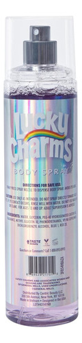 Body Mist Lucky Charms Esencia Dulce Y Frutal 236 Ml Aroma Malvavisco