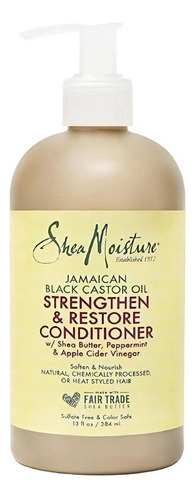  Sheamoisture Acondicionador  De Aceite De Ricino Negro 384ml