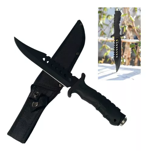 Cuchillo Supervivencia Táctico Camping Pesca Con Estuche RF JF-61 –  Cómpralo en casa