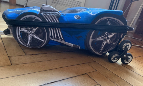 Cancherísimo Carry On C/ Rueditas Marca Hot Wheels Origin