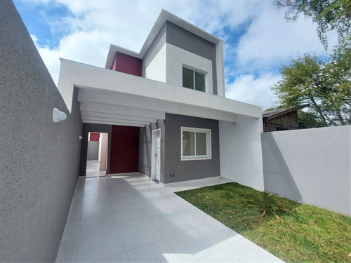 Imagem 1 de 13 de Sobrado Com 3 Dormitórios À Venda, 110 M² Por R$ 499.000,00 - Cidade Jardim - São José Dos Pinhais/pr - So0247