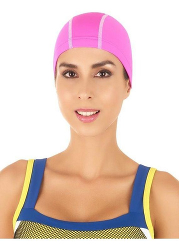 Gorro Deportivo De Lycra Para Natación Fucsia