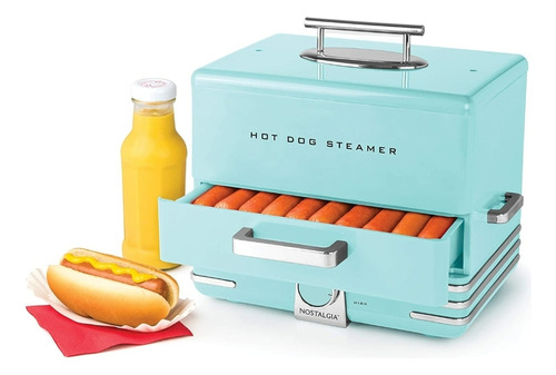 Hot Dog Steamer Retro - Línea Nostalgia - Vaporera
