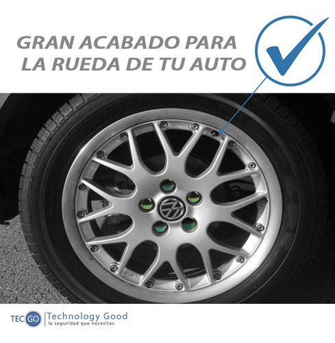 Seguro De Rueda Tuning Tornasol Rays 1.25