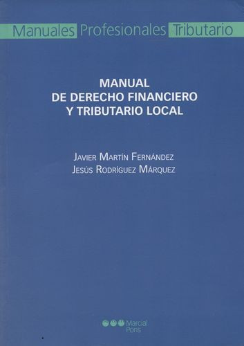 Libro Manual De Derecho Financiero Y Tributario Local