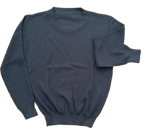 Sweater Pullover T Basic Tejido De Lana Unisex