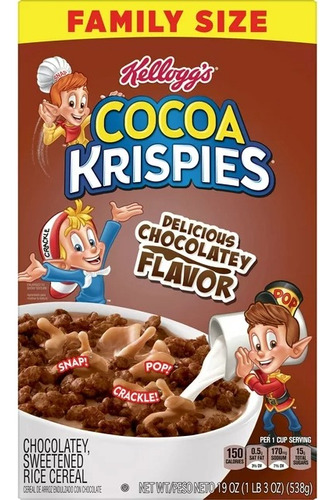 Kellogg's Cocoa Krispies Family Size! 538 G