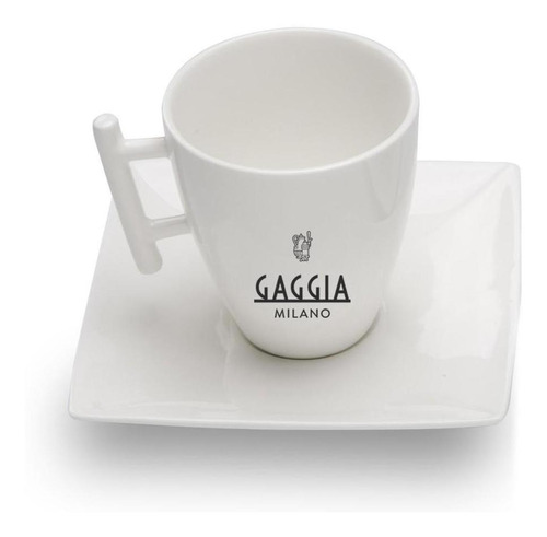 Conjunto Com 2 Xícaras E Pires - Gaggia