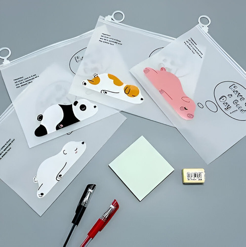 4 Folder Para Documentos A4 Diseños Kawaii Dibujos Tiernos Animales