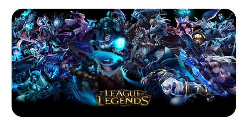 Mouse Pad Extra Largo League Of Legends Personalizado