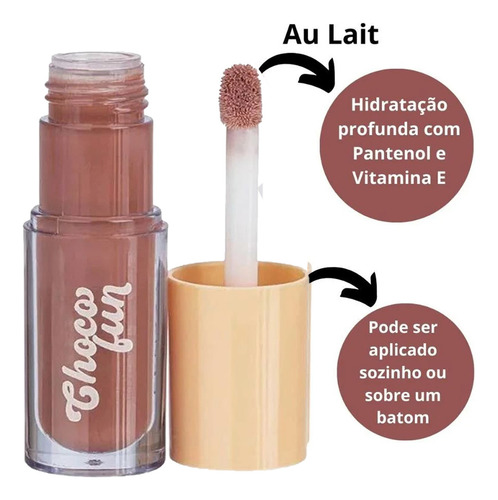 Tint Cream Fenzza Make Up Choco Fun Gloss Labial Escolha
