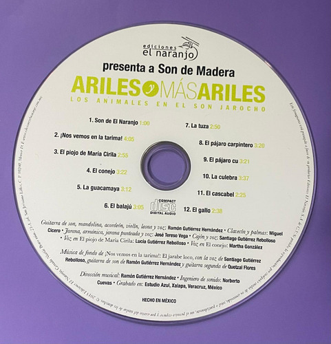 Libro Arileso Y Mas Ariles Los Animales En El Son Jarocho (Usado)