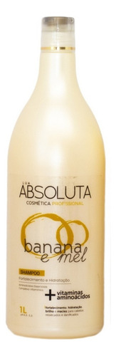  Shampoo Banana Mel Hidratação Profissional Lua Absoluta