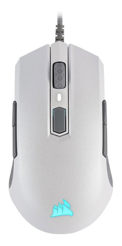 Imagem 1 de 4 de Mouse para jogo Corsair  M55 RGB PRO branco