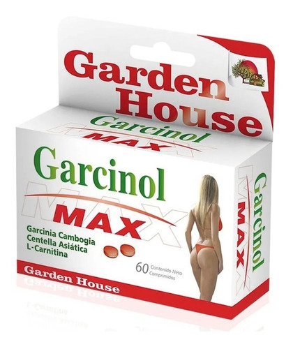 Garden House Garcinol Max Quemador Grasa 60 Caps Adelgazante