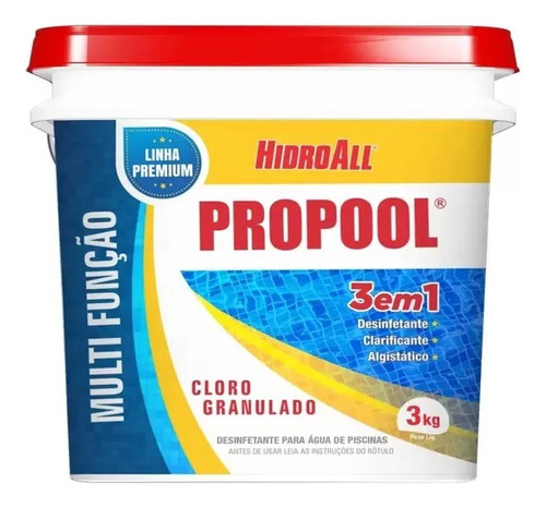 Cloro Propool 3 Em1 3kg - Hiidroall