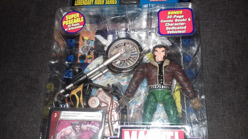 Logan Wolverine Marvel Legendary Rider Series Toy Biz Fij