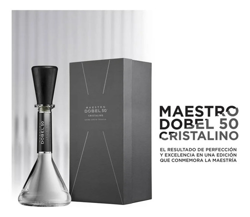Tequila Maestro Dobel 50 Cristalino Extra Añejo 750ml