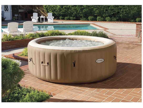 Imagen 2 de 7 de Jacuzzi Tina Hidromasaje Alberca Inflable 4 Personas Intex