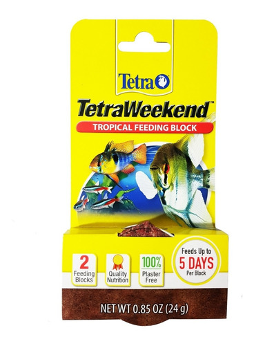 Tetra Weekend 24gr Fin De Semana Vacacional Pecera