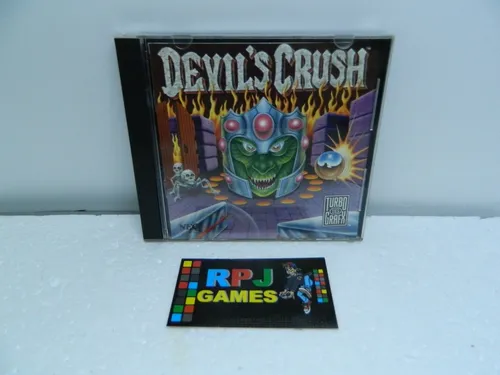 Devils Crush Original C Caixa E Manual Nec Turbografx 16 Mercadolivre