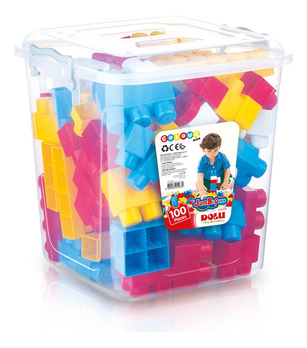 Blocks Encaje Jumbo 100 Pcs - Kidscool