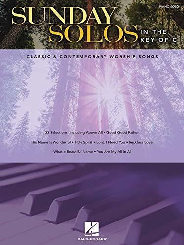 Libro Sunday Solos In The Key Of C: Classic & Contemporary
