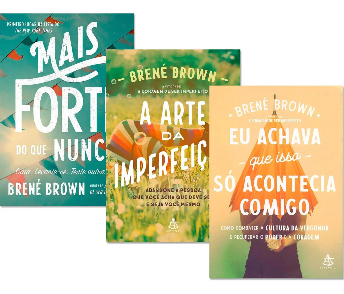 Mais Forte Do Que Nunca: Caia. Levante-se. Tente Outra Vez., De Brown, Brené. Autoajuda, Vol. 3. Editorial Gmt Editores Ltda., Capa Mole, Edição 1 Em Português, 2016