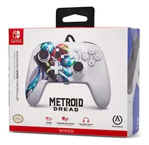 Comprar Control Alambrico Power A Nintendo Switch Metroid Dread