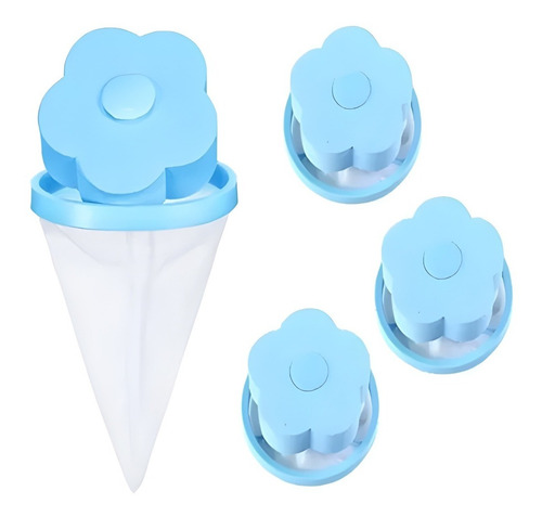 Imagen 5 de 7 de Pack X4 Saca Pelusas Filtro Quita Pelusas Para Lavadoras