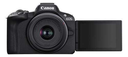Cámara Canon Eos R50 Mirrorless 18-45mm Color Negro