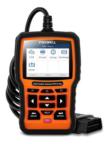 Escáner Foxwell Nt510 Elite Bidireccional Para Nissan Obd2