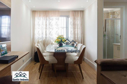 Imagem 4 de 30 de Apartamento De 56 M² Com 02 Quartos (sendo 01 Planejado) À Venda, Por R$ 350.000 - Chácara Belenzinho - São Paulo/sp - Ap2342