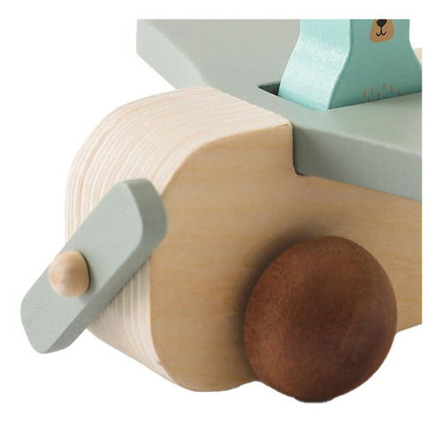 Avión De Madera De Juguete, Juguete De Agarre Desmontable