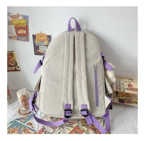 2025 Mochila Impermeable Mujer 17 Pulgadas Kawaii Korean