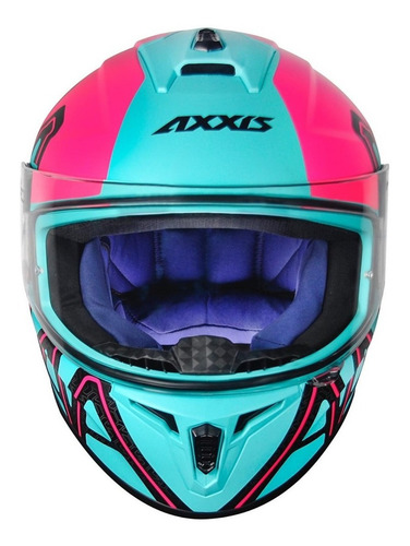 Imagem 6 de 8 de Capacete Axxis Draken Dekers Donas + Viseira Extra