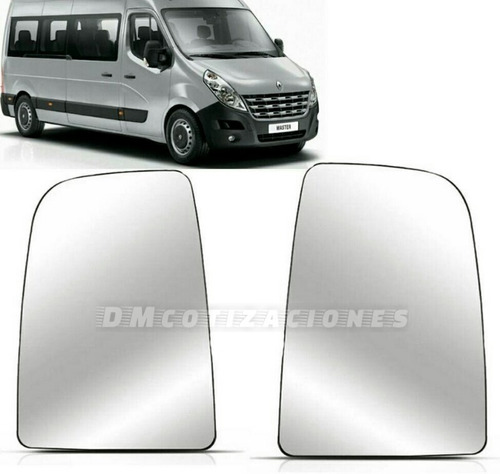 Repuesto Placa Y Vidrio Renault Master 13/21 Plano Desemp.
