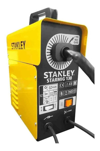Imagen 2 de 6 de Stanley Starmig 130 - Amarillo/Negro - 230V - 50 Hz/60 Hz