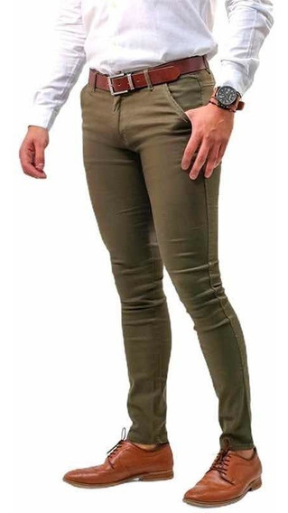 Pantalon Verde Olivo Hombre | MercadoLibre ?