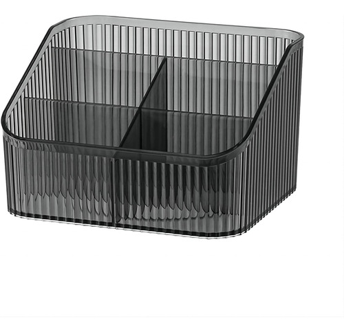 Soporte Para Brochas Maquillaje Gran Capacidad 5 Ranuras Neg