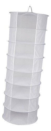 Red De Malla Seca Para Colgar Plantas De 2 Pies Y 8 Capas,