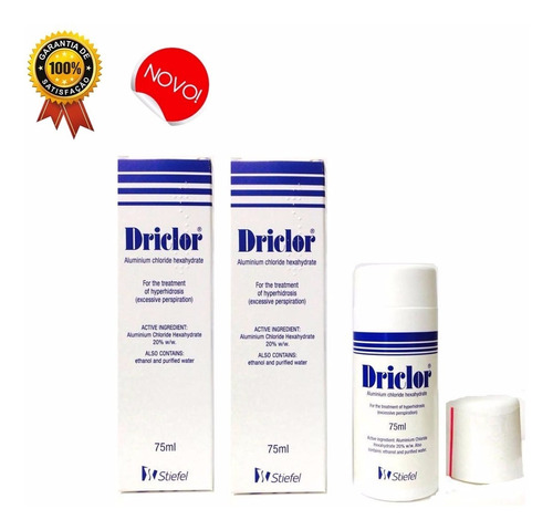 Driclor Desodorante Original 75ml Envio Já Leia A Descrição