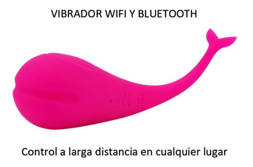 Vibrador Wifi Y Bluetooth Whale Compatible Con Android Y Ios Azul