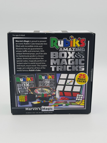 Vintage Juego De Magia Rubik´s Amazing Box Of Magic Tricks