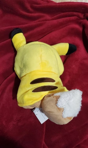 Peluche Videojuego Pokemon Leyendas Z A Eevee Pikachu 25cm