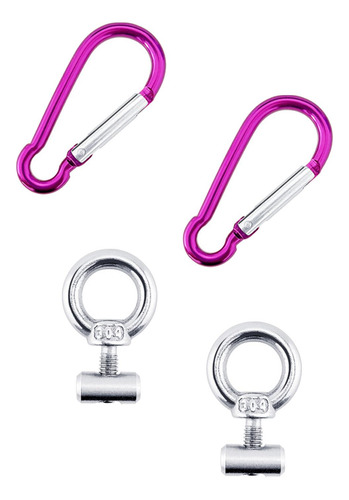 Clips De Mosquetones Con Forma De Anillo Para Tope De Carpa