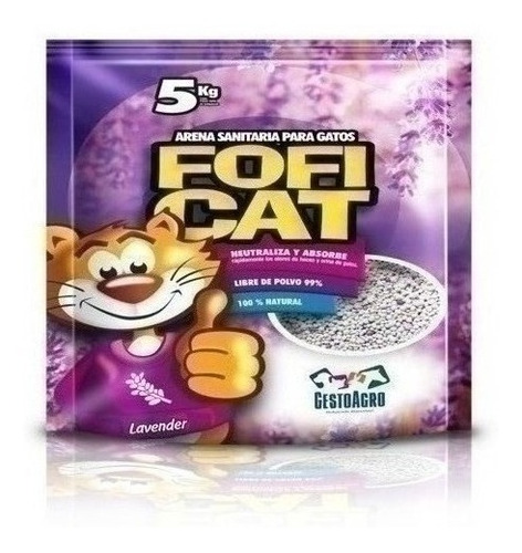 Arena Foficat Lavanda 5 Kg