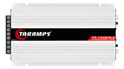 Modulo Amplificador Taramps Ts1200X4 2 Ohms 1200W Potencia Som Au...